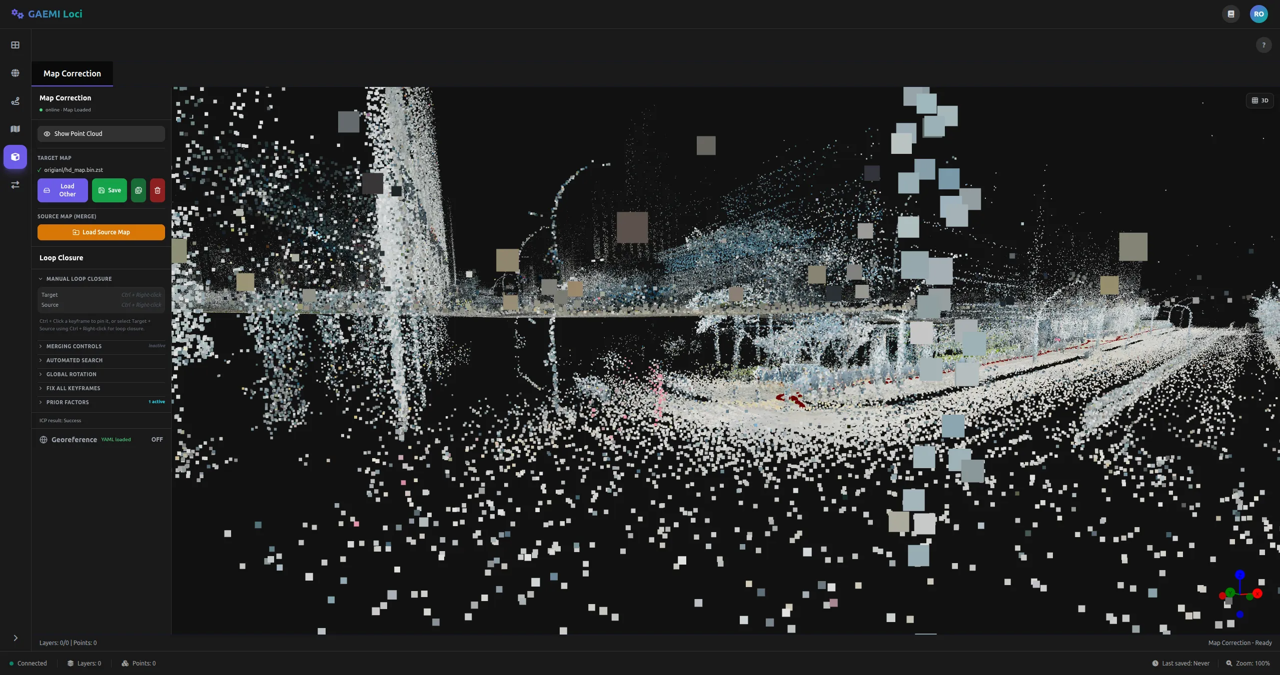 최적화 전 맵 상태